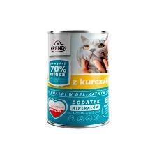 Frendi wet cat food with chicken chunks 400g